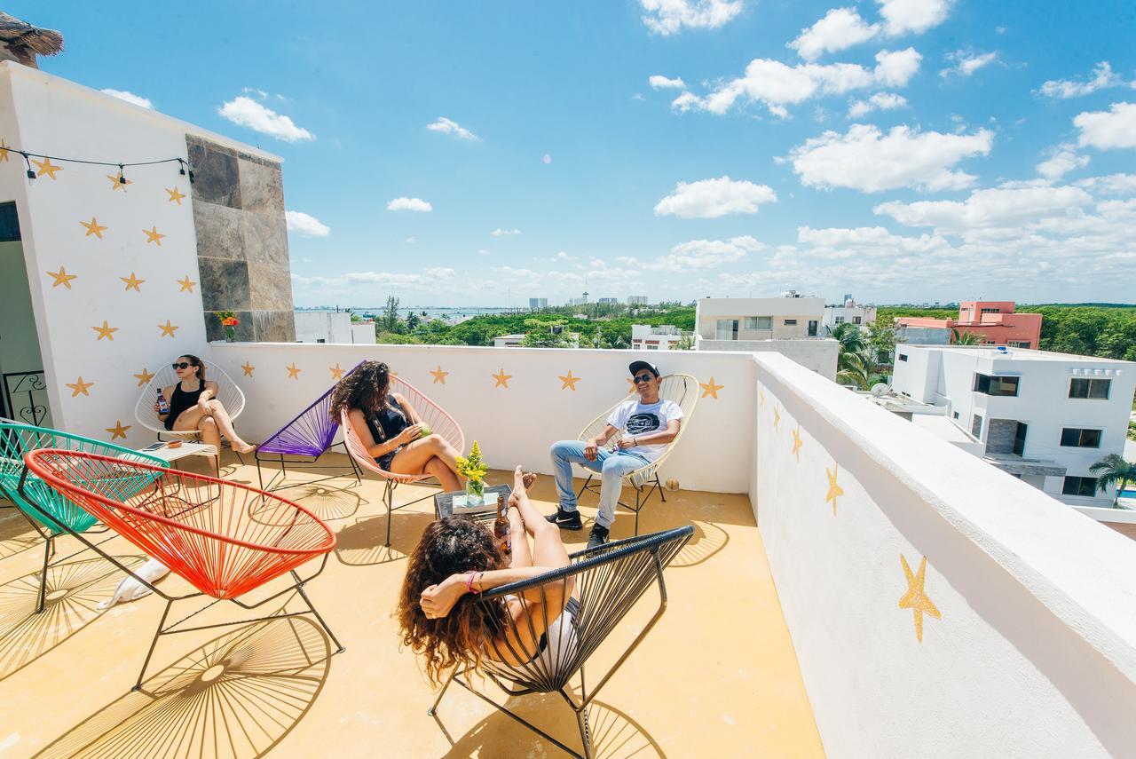 The Mermaid Hostel Beach (Adults Only) Cancun Ngoại thất bức ảnh